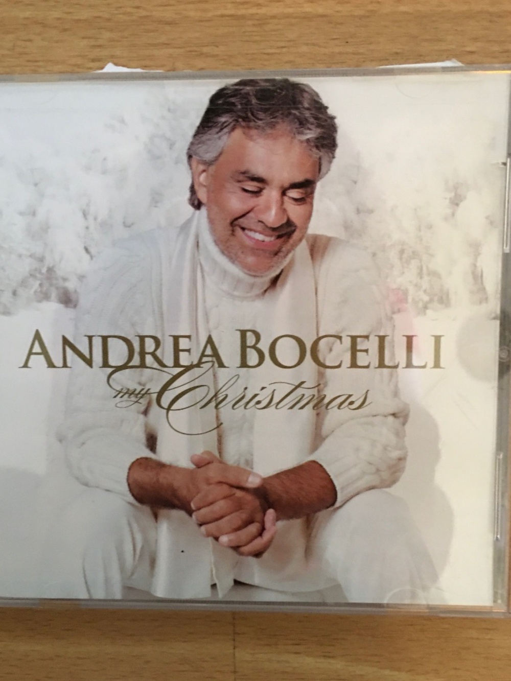 Andrea Bocelli Sings Christmas CD